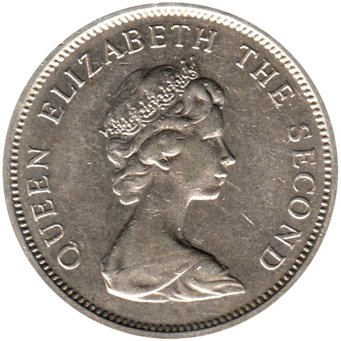 10 pence, 1980 Obverse