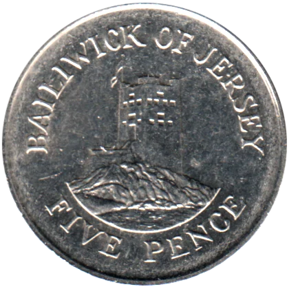 5 pence, 2012 Reverse