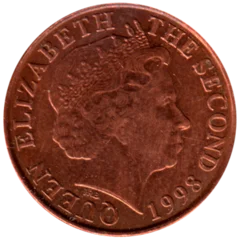 Preview 1 penny, 1998 obverse
