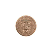 Preview ¼ shilling, 1957 reverse