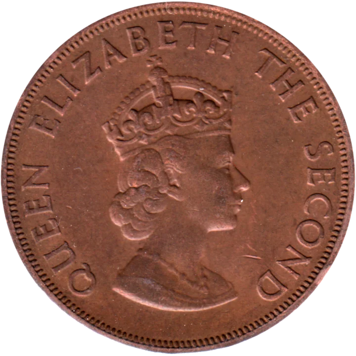 1 penny, 1964 Obverse