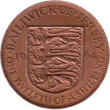 Preview 1 penny, 1964 reverse