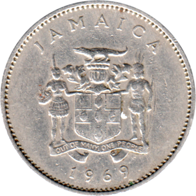 10 cents, 1969 Obverse