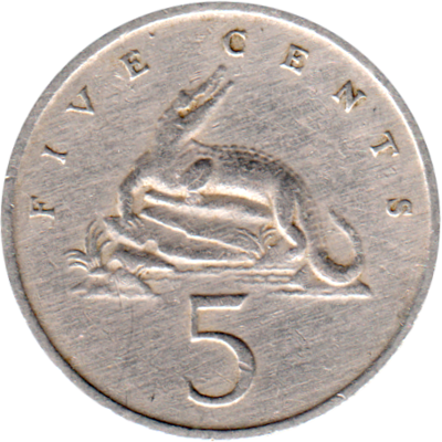 5 cents, 1969 Reverse