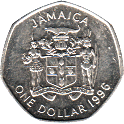 1 Dollar, 1996 Reverse