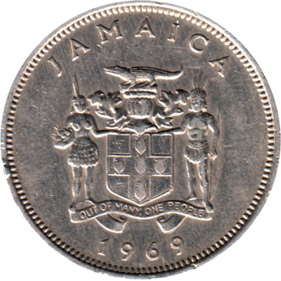 20 cents, 1969 Obverse