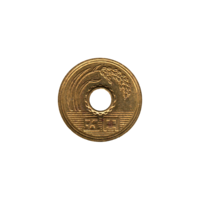 Preview 5 Yen, 五 (1993) obverse