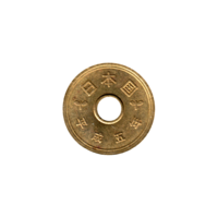 Preview 5 Yen, 五 (1993) reverse