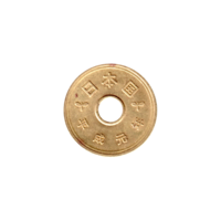 Preview 5 Yen, 元 (1989) reverse