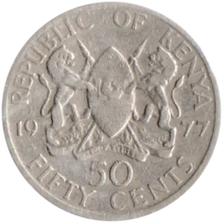 Preview 50 cents, 1977 reverse