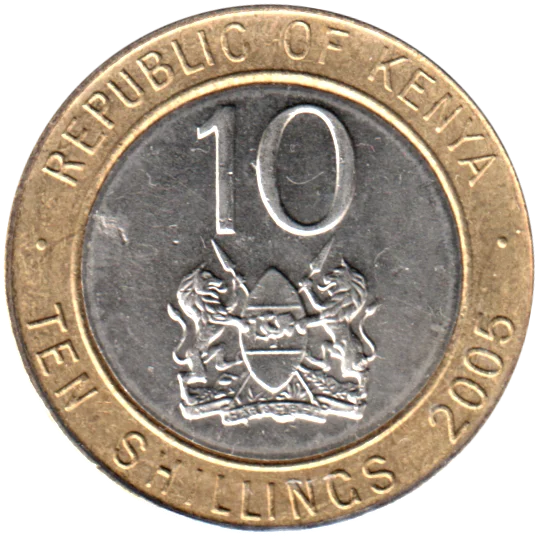 10 Shillings, 2005 Reverse