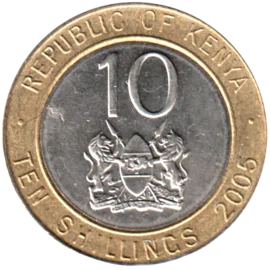 Preview 10 Shillings, 2005 reverse