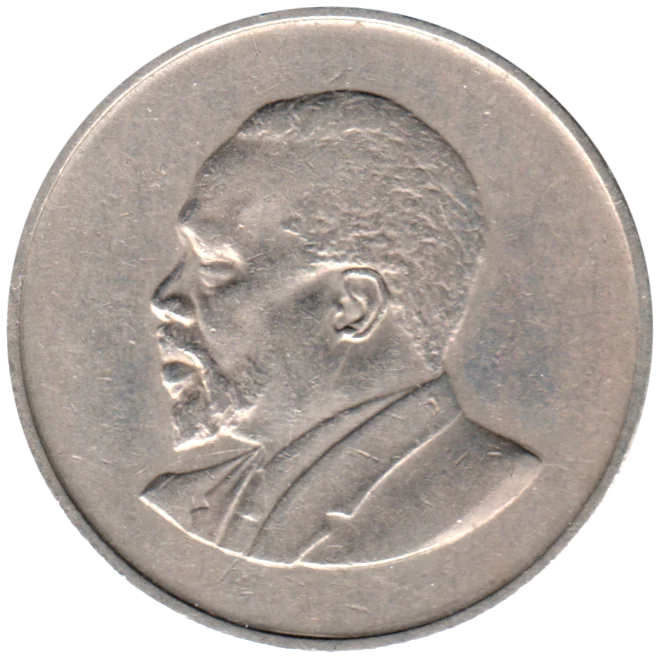 1 Shilling, 1968 Obverse