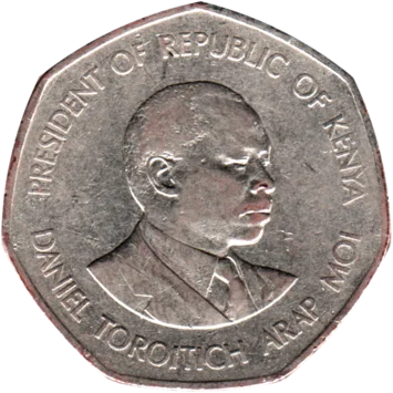 Preview 5 Shillings, 1994 obverse