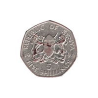 Preview 5 Shillings, 1994 reverse