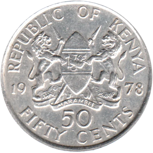 50 cents, 1978 Reverse