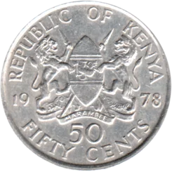 Preview 50 cents, 1978 reverse