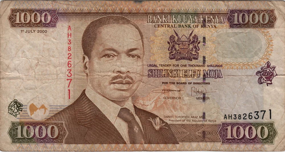 1000 Shillings, 2000 Reverse