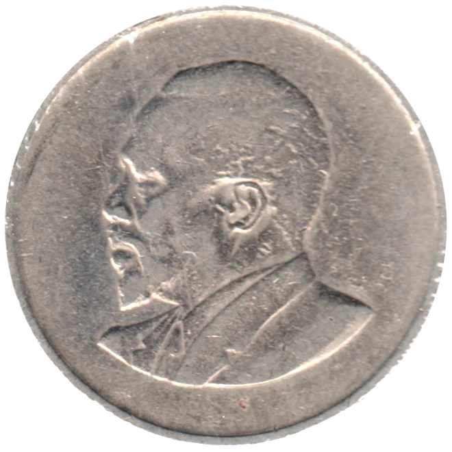 1 Shilling, 1967 Obverse