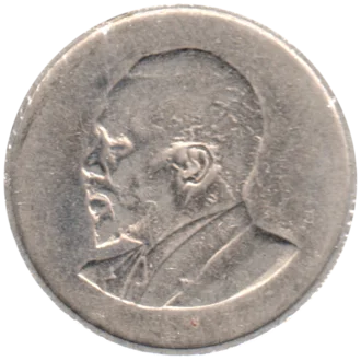 Preview 1 Shilling, 1967 obverse