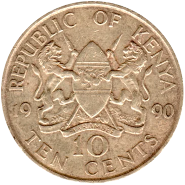 Preview 10 cents, 1990 reverse