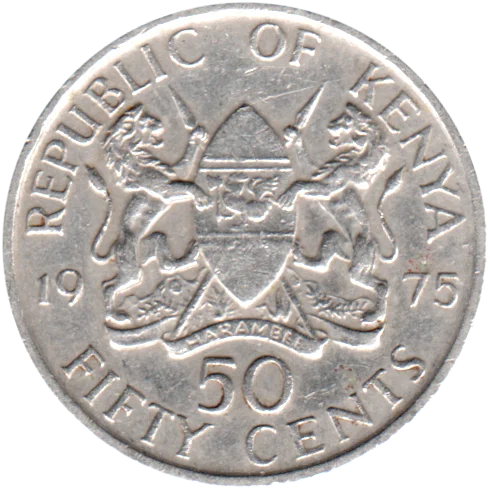 50 cents, 1975 Reverse