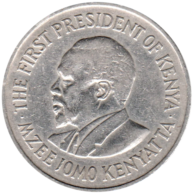 1 Shilling, 1971 Obverse