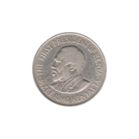 Preview 1 Shilling, 1975 obverse