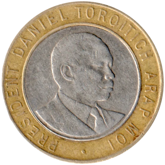 10 Shillings, 1997 Obverse
