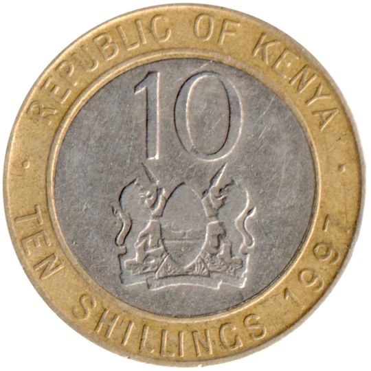 10 Shillings, 1997 Reverse