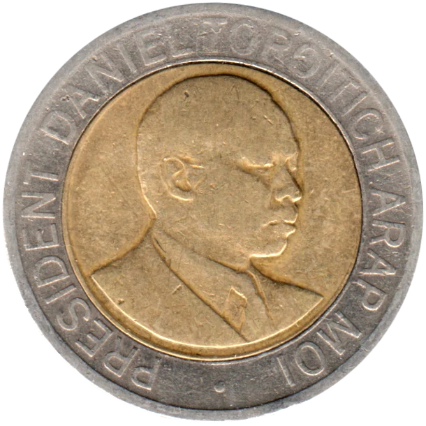 20 Shillings, 1998 Obverse