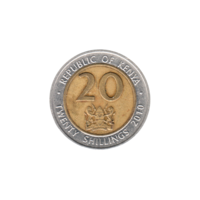 Preview 20 Shillings, 2010 reverse