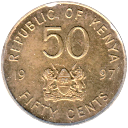 50 cents, 1997 Reverse