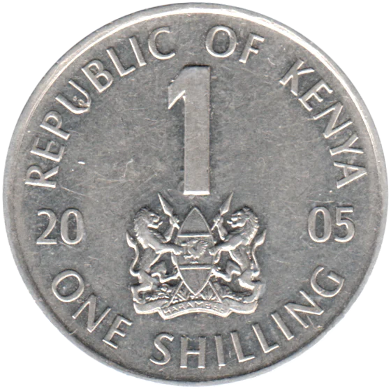 1 Shilling, 2005 Reverse