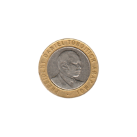 Preview 10 Shillings, 1995 obverse