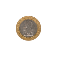 Preview 10 Shillings, 1995 reverse