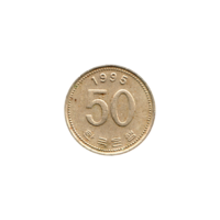 Preview 50 Won, 1995 reverse