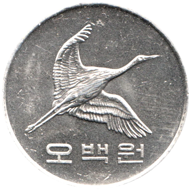500 Won, 2010 Obverse