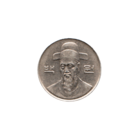 Preview 100 Won, 1990 obverse