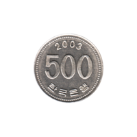 Preview 500 Won, 2003 reverse