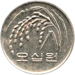 Preview 50 Won, 2003 obverse