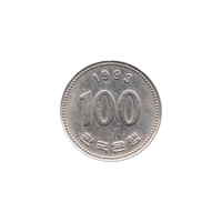 Preview 100 Won, 1993 reverse