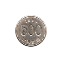 Preview 500 Won, 1994 reverse