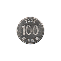 Preview 100 Won, 2008 reverse