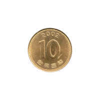 Preview 10 Won, 2002 reverse