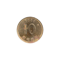 Preview 10 Won, 2000 reverse