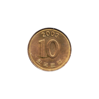 Preview 10 Won, 2003 reverse