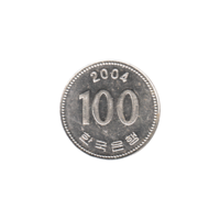 Preview 100 Won, 2004 reverse