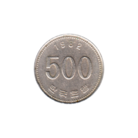 Preview 500 Won, 1982 reverse
