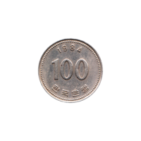 Preview 100 Won, 1984 reverse